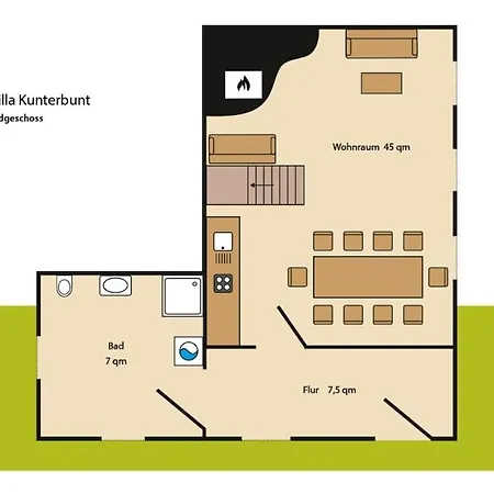 Old School Villa Kunterbunt *